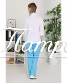 Костюм медицинский женский (рукав ¾) на кнопках Модель 4